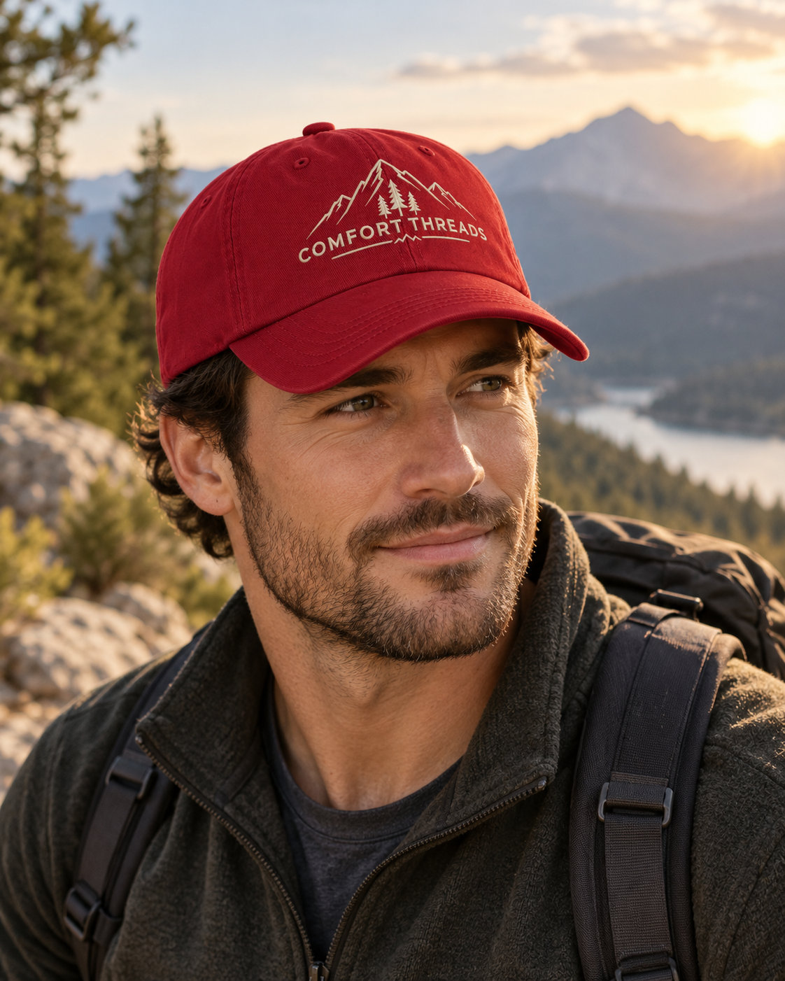 Classic Low-Profile Adjustable Cotton Twill Hat