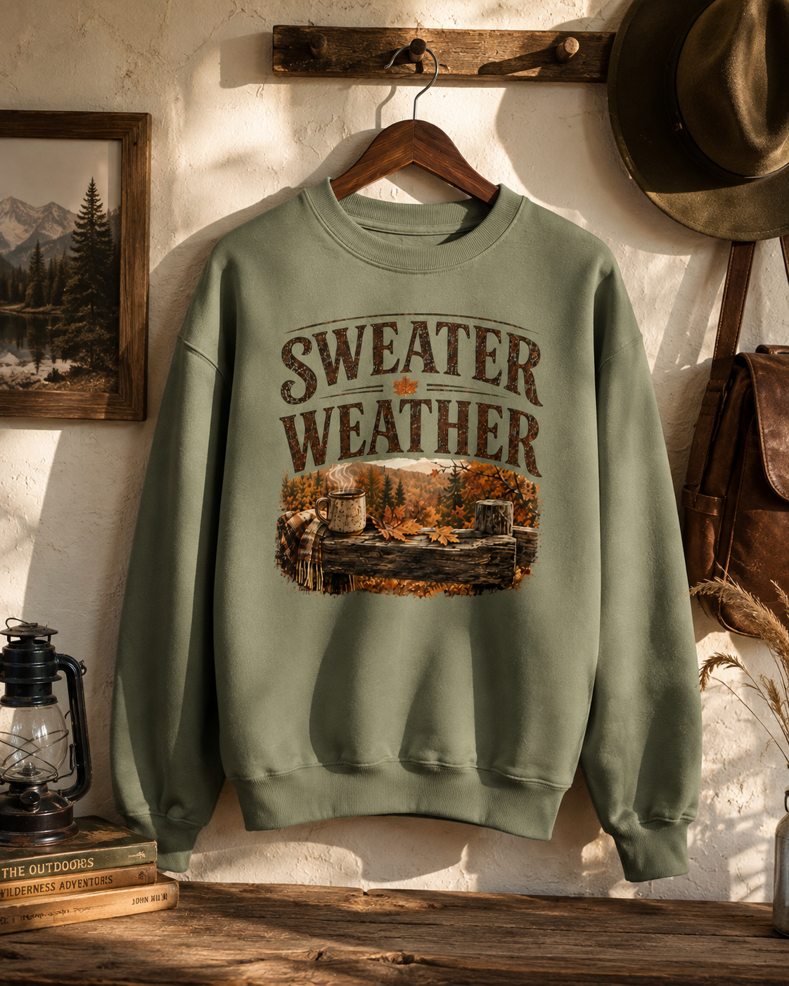Sweater Weather Sweatshirt | Cozy Vintage Fall Crewneck