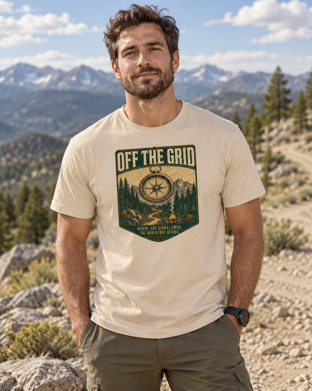 Off the Grid Adventure Graphic Tee