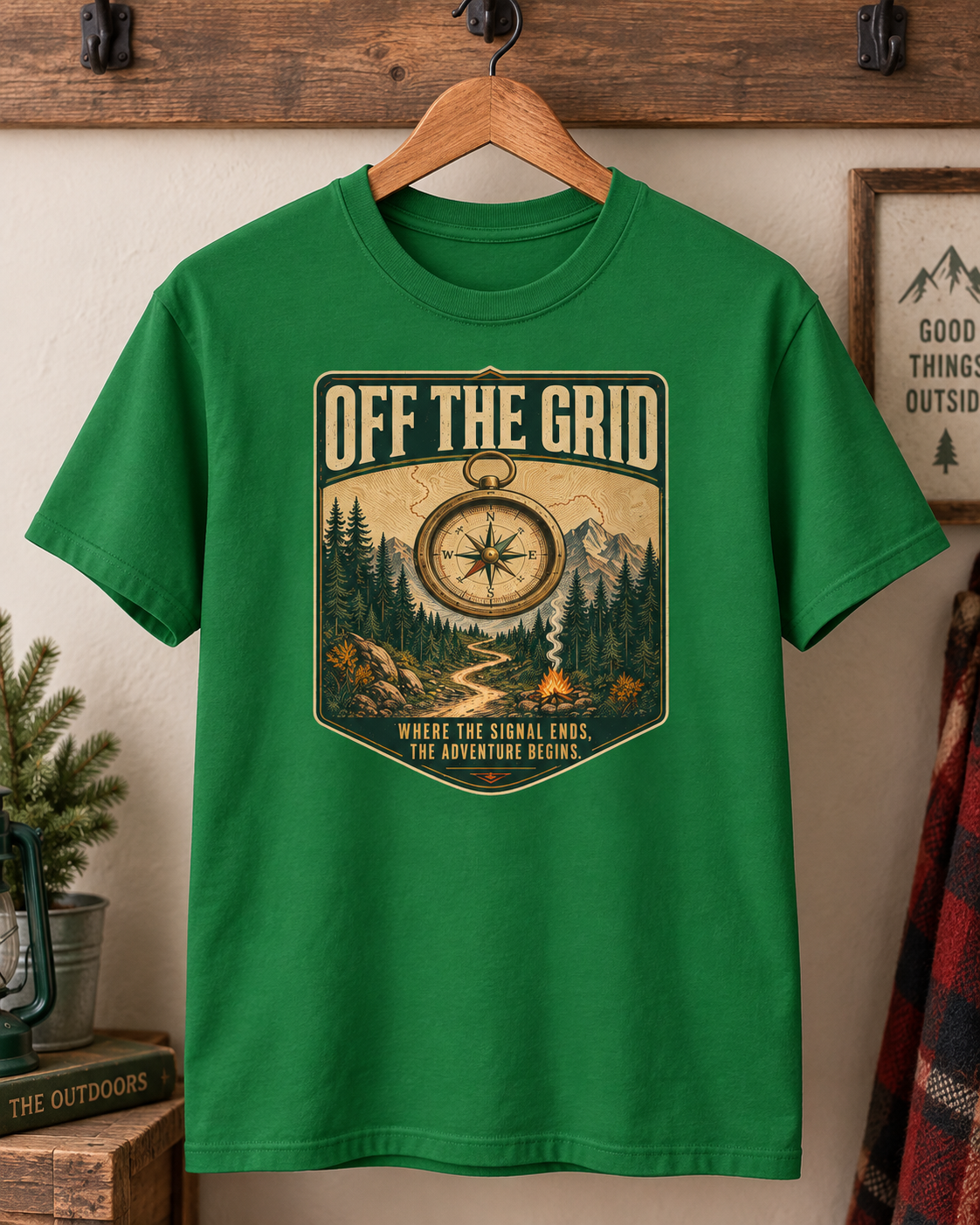 Off the Grid Adventure Graphic Tee
