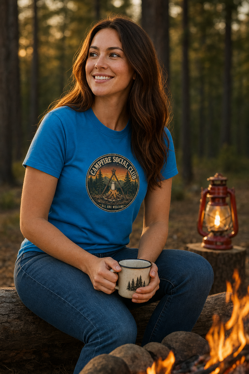 Campfire Social Club Outdoor Lifestyle Tee