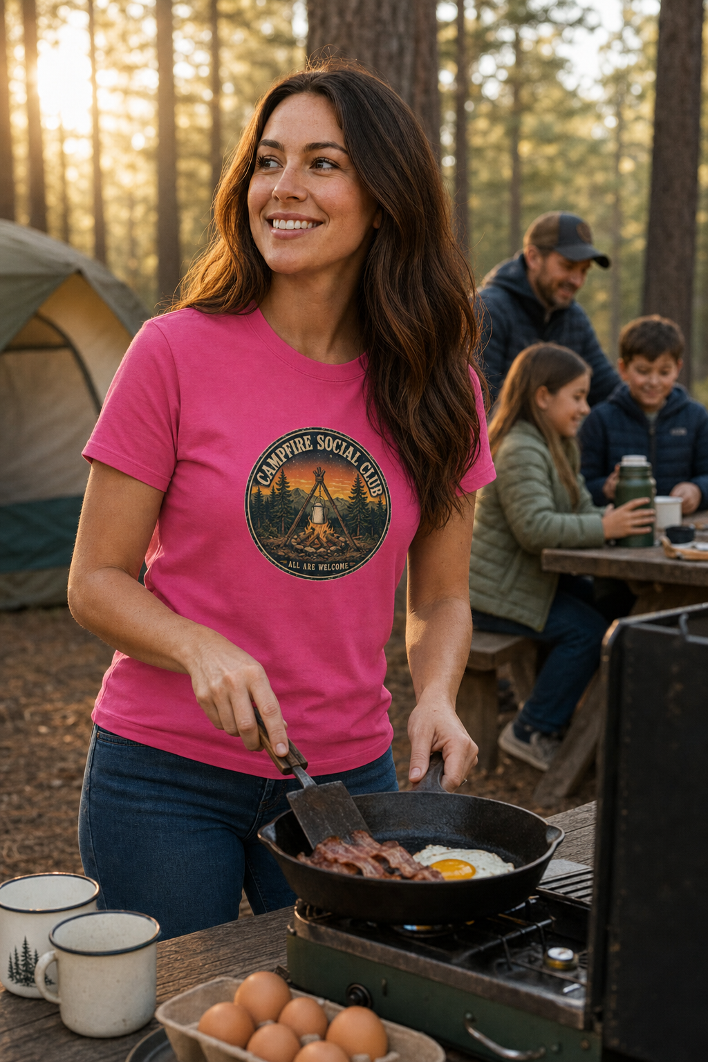 Campfire Social Club Outdoor Lifestyle Tee