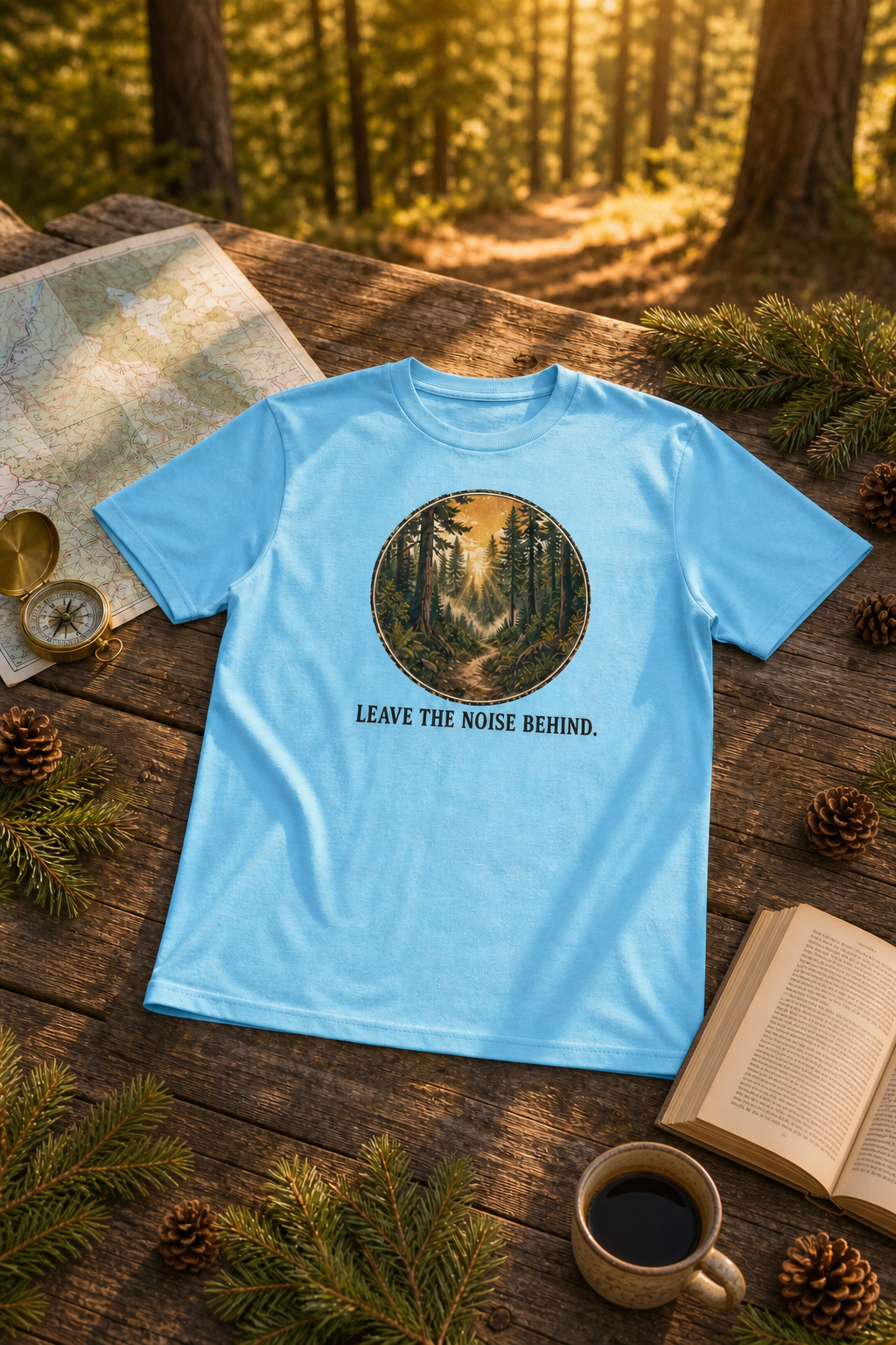 Vintage Wilderness Graphic T-Shirt