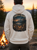 Vintage Campfire Hoodie – Campfire Season | Unisex Graphic Hoodie